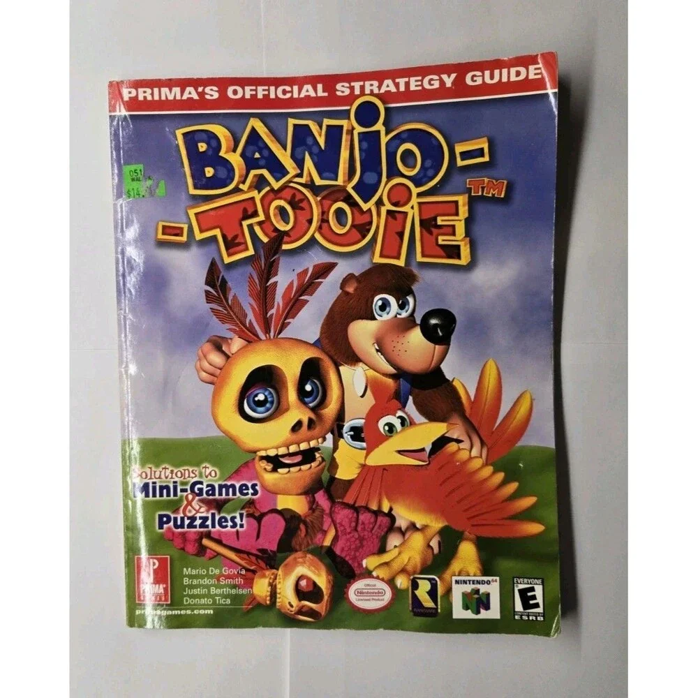 Banjo-Tooie Nintendo N64 Prima’s Strategy Guide Book Video Game